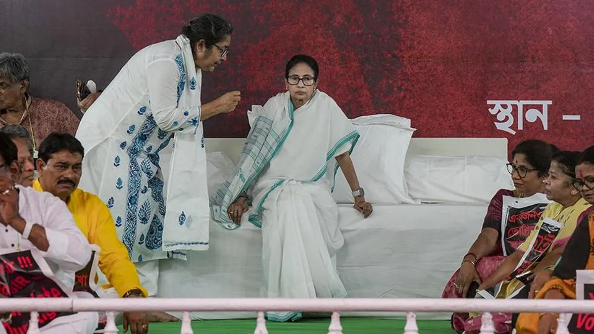 Voter deletions in post-SIR electoral rolls aimed at dividing Bengal, alleges Mamata; continues sit-in