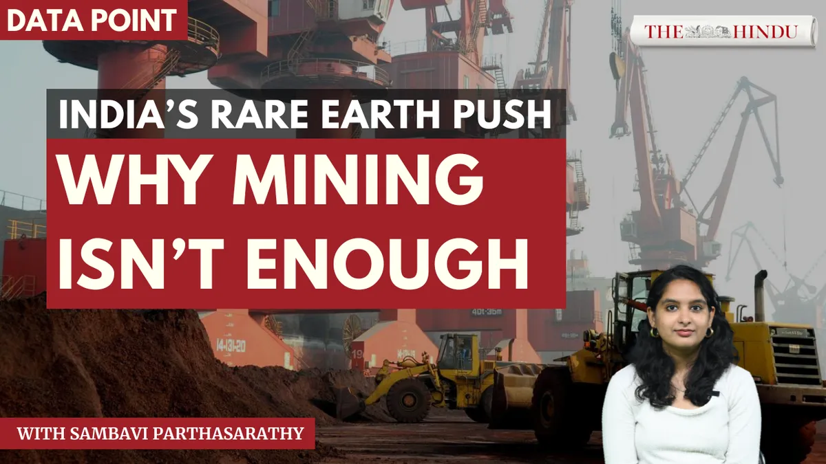 Watch: Can India compete with China in rare earths? | Data Point