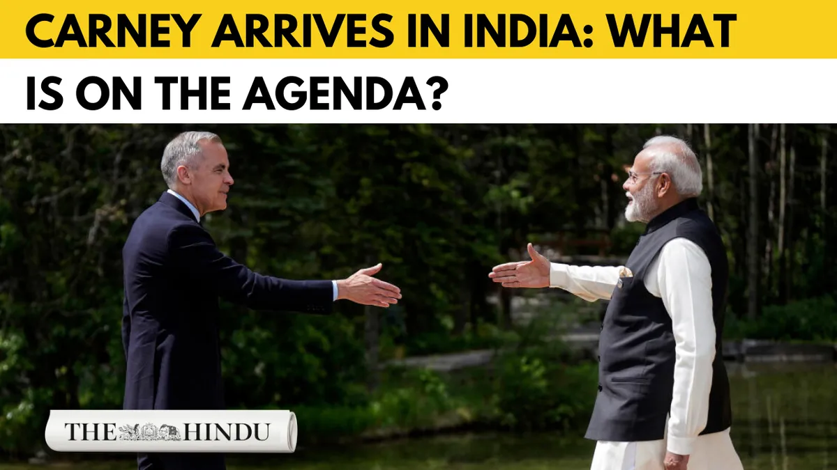 Watch: Canada PM Mark Carney lands in Mumbai