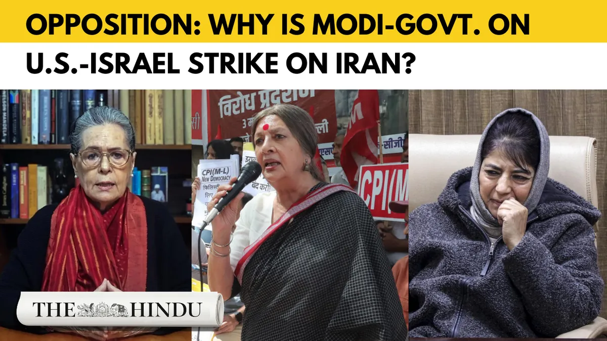 Watch: Government&rsquo;s silence on the Iran strike and Khamenei&rsquo;s death draws opposition criticism