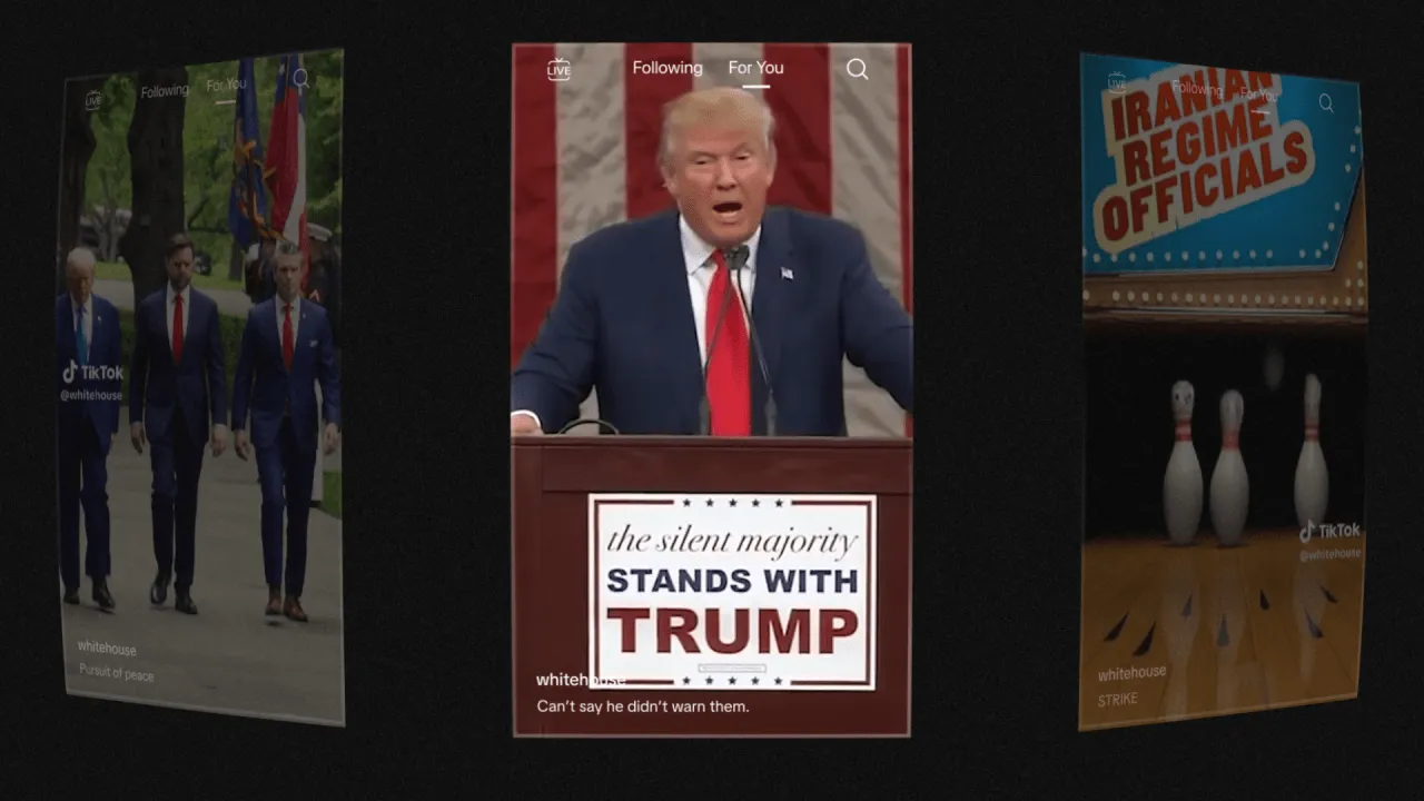 Watch How the Trump Administration Is Selling the Iran War on TikTok