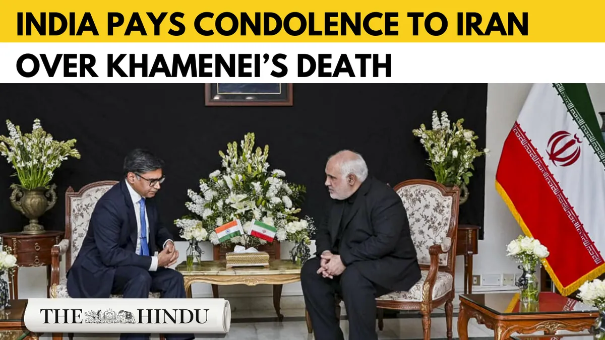 Watch: India condoles Khamenei&rsquo;s death; foreign secretary signs condolence book