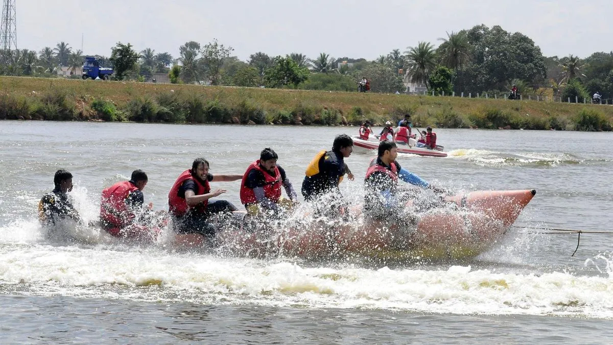 Water adventure activities suspended at Varuna Lake for development works