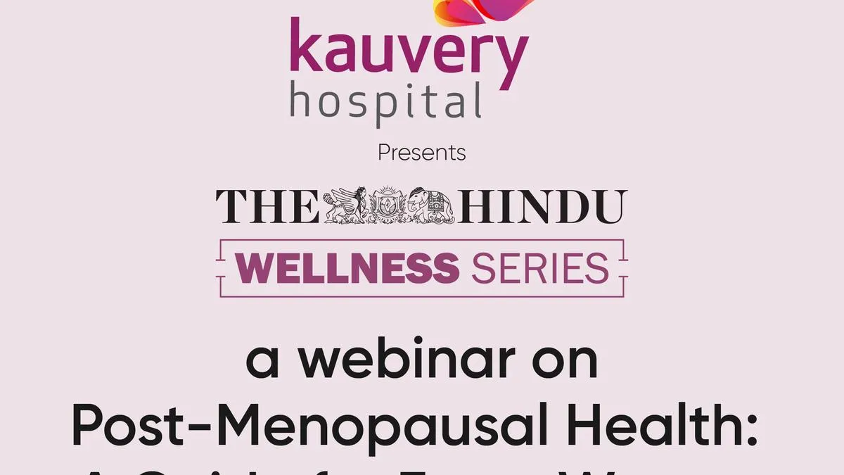 Webinar on post-menopausal health to be held on March 6/