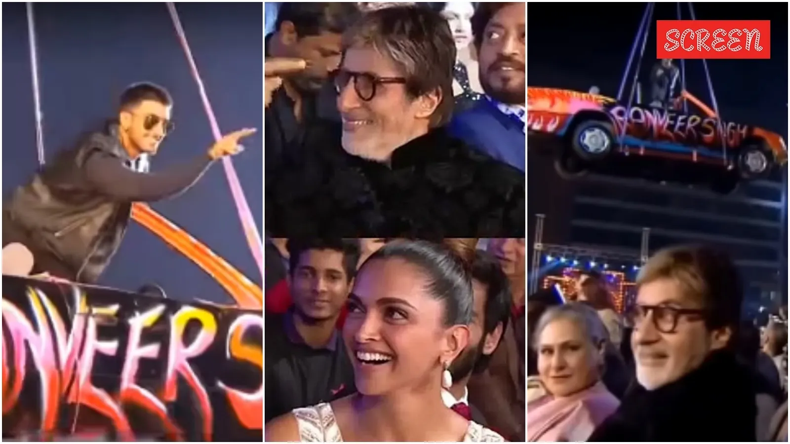 When Amitabh Bachchan unintentionally got caught in the middle of Deepika Padukone and Ranveer Singh&rsquo;s PDA, Jaya Bachchan intervened