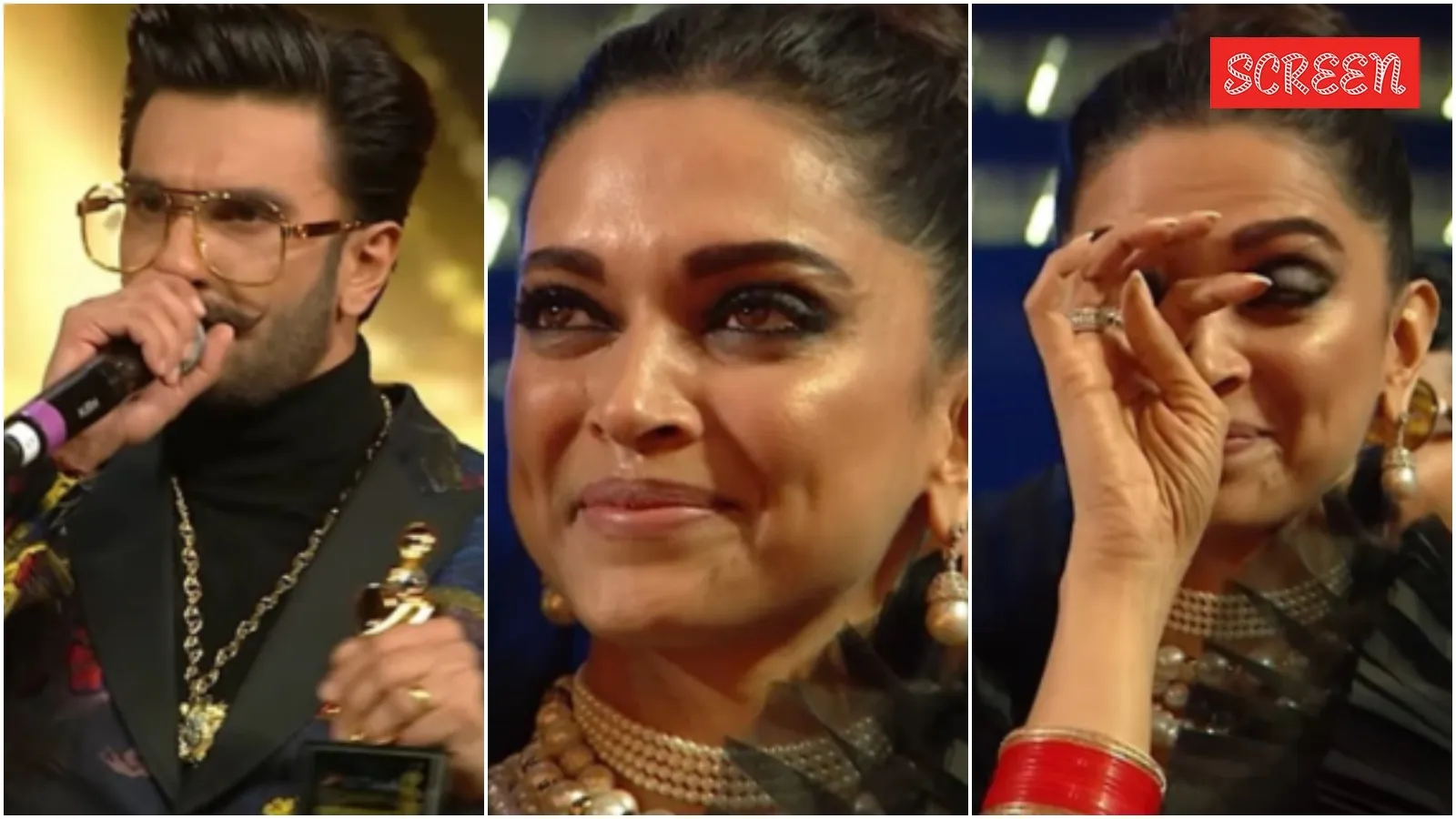 When Ranveer Singh left Deepika Padukone emotional at Screen Awards, thanked her for his achievements: &lsquo;I got my queen&rsquo;